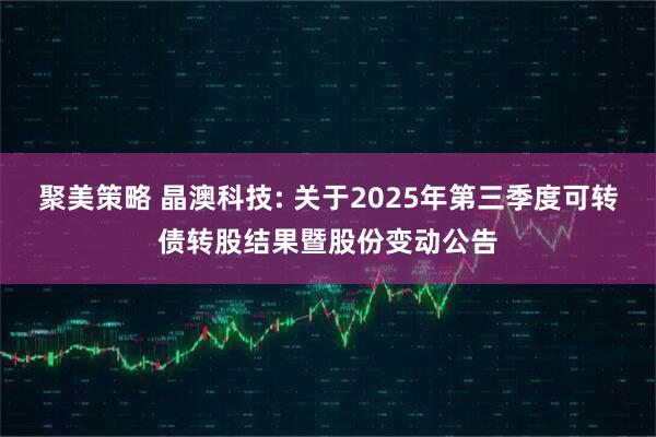 聚美策略 晶澳科技: 关于2025年第三季度可转债转股结果暨股份变动公告